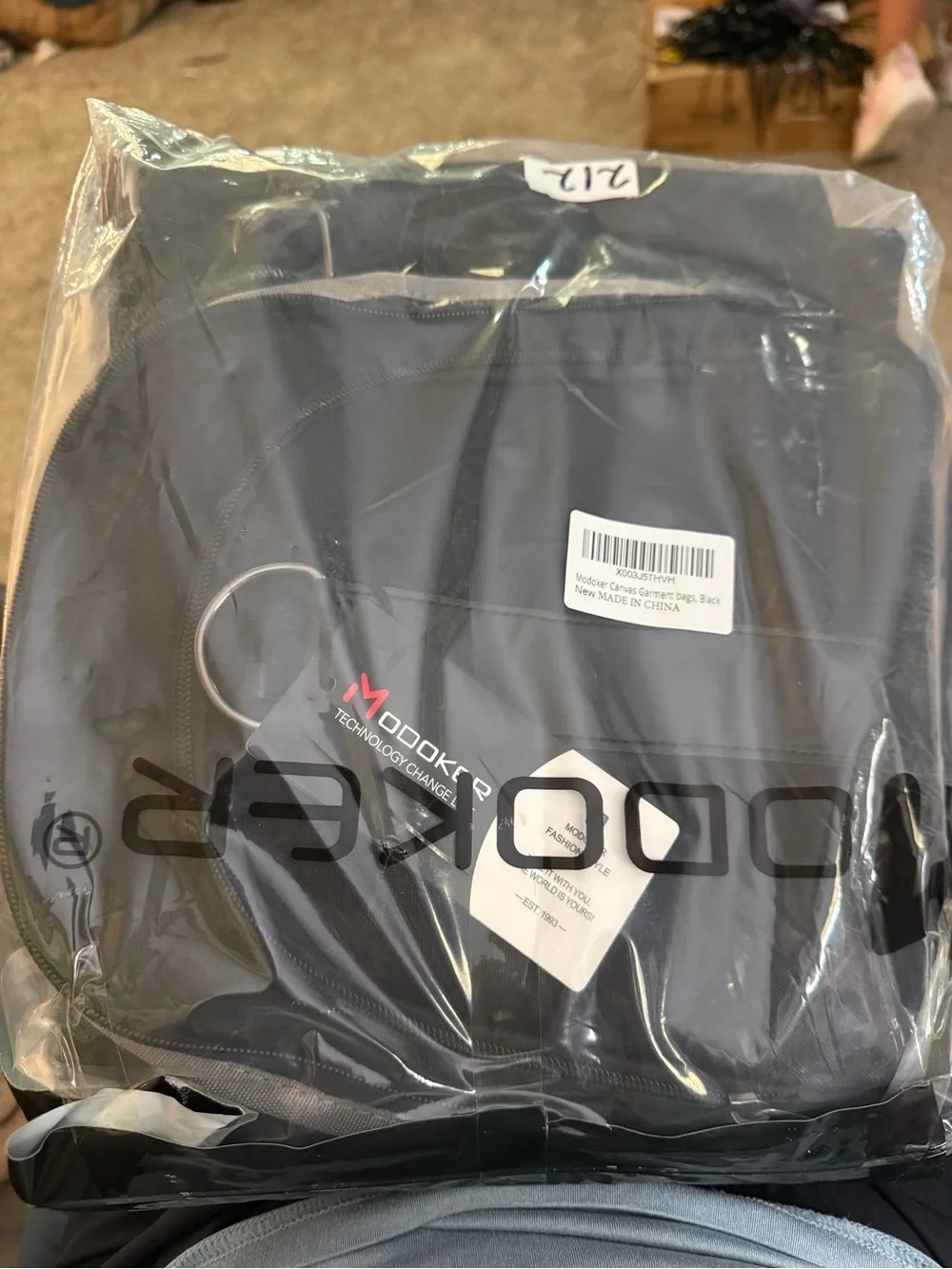 Gray 45L Men’s Duffel Garment Bag
